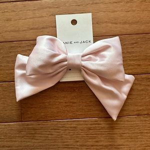 NWT Janie & Jack Pink Satin Bow